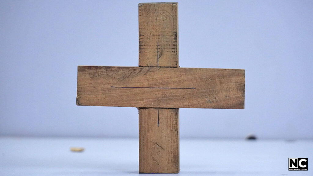 Cross-half overlap joint