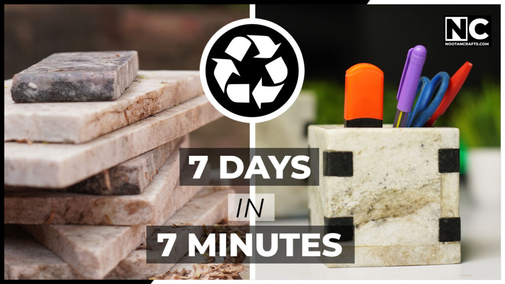 how to make a pencil holder from recycled materials