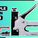 how to load a staple gun / how to put staple in a staple gun