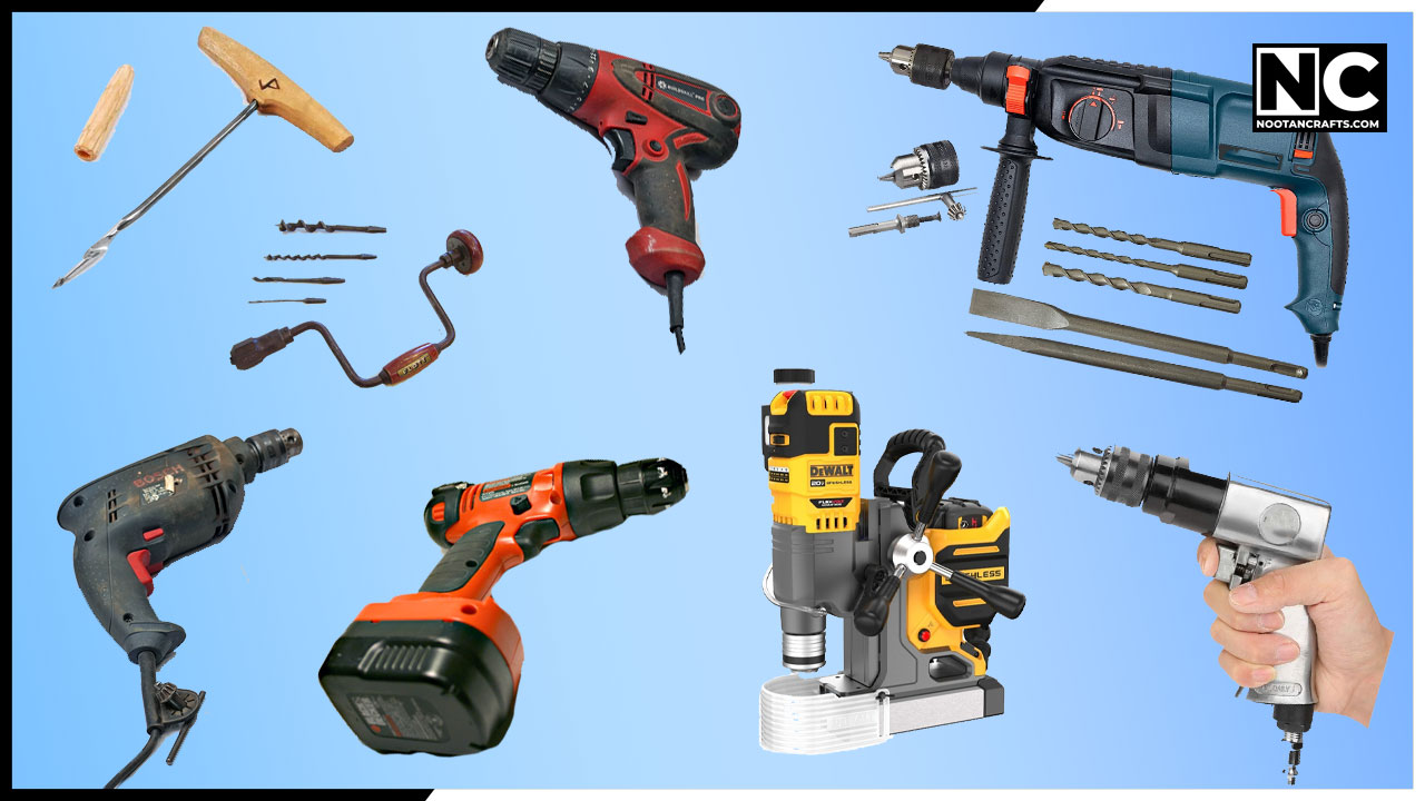 Types of drill machine sale