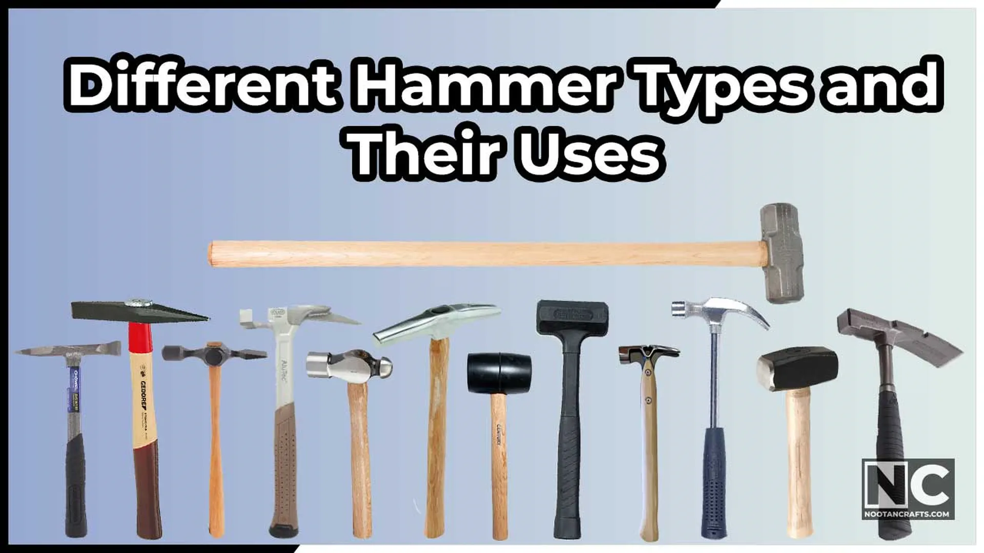Different Hammer Types And Their Uses A Complete Guide NootanCrafts Different Hammer Types And Their Uses A Complete Guide NootanCrafts