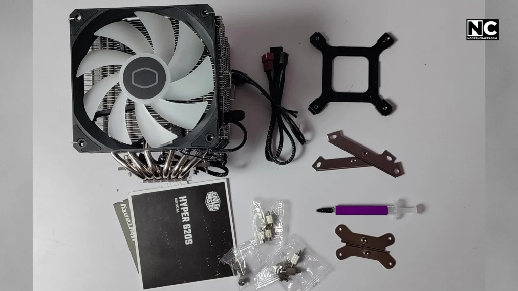 Cooler Master Hyper 620S package content