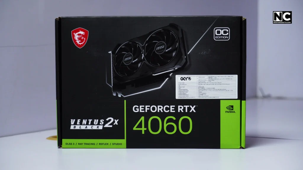 MSI RTX 4060 Ventus 2X OC 8 GB