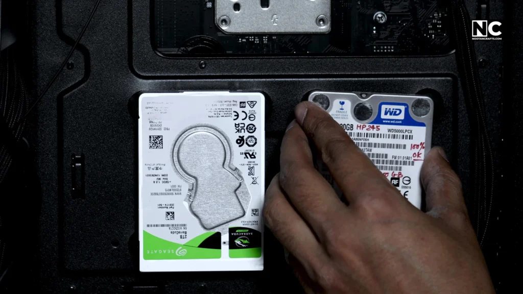 Attaching SATA drives