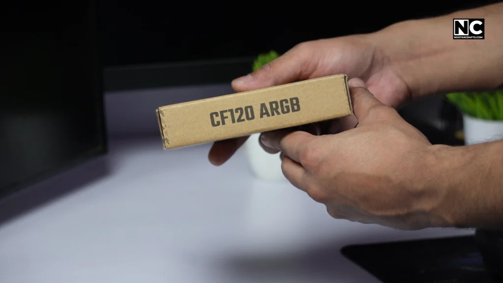 Cooler Master CF120 ARGB Fan box side view