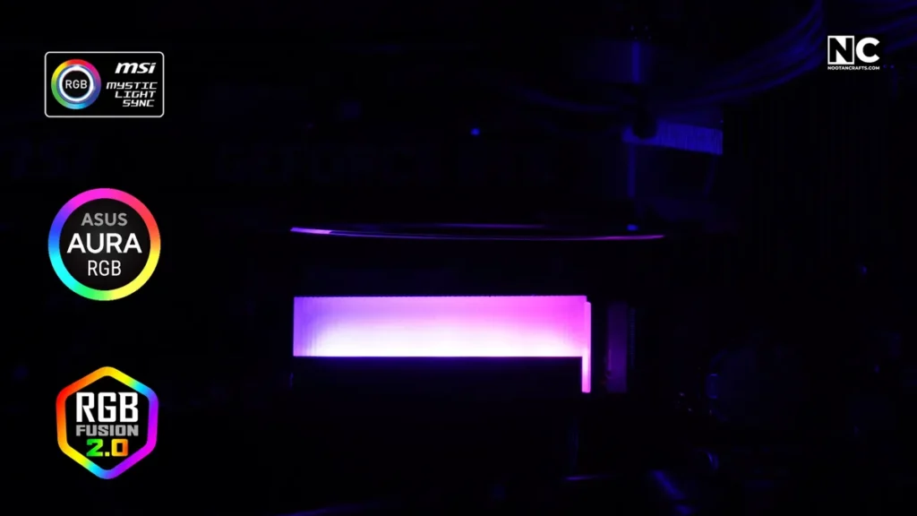 COOLMOON CM-M2A SSD Heatsink ARGB light