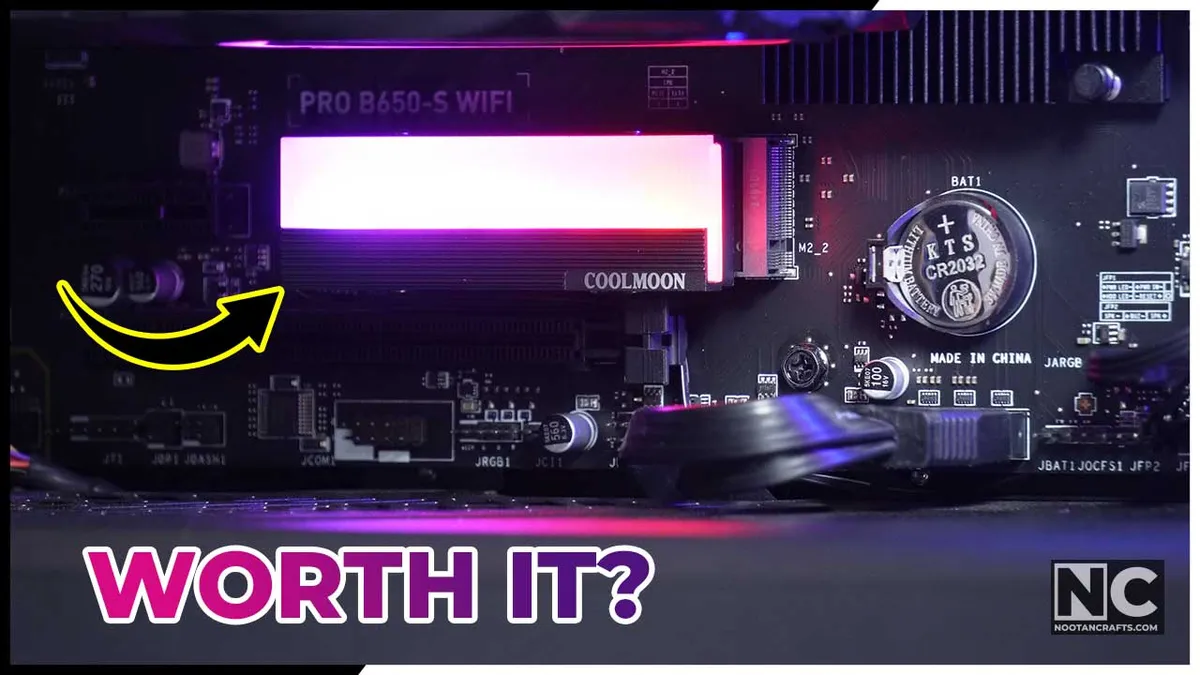 Coolmoon SSD Heatsink