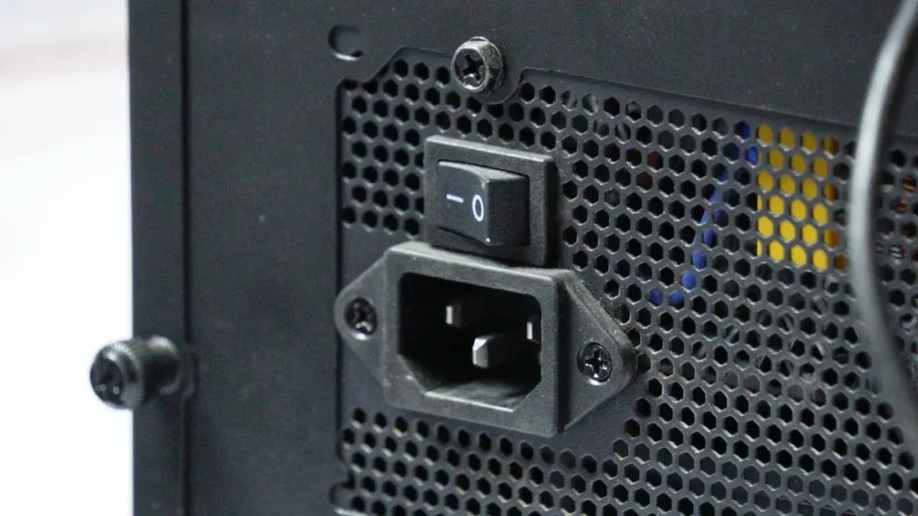 unplugging the computer and turning it off