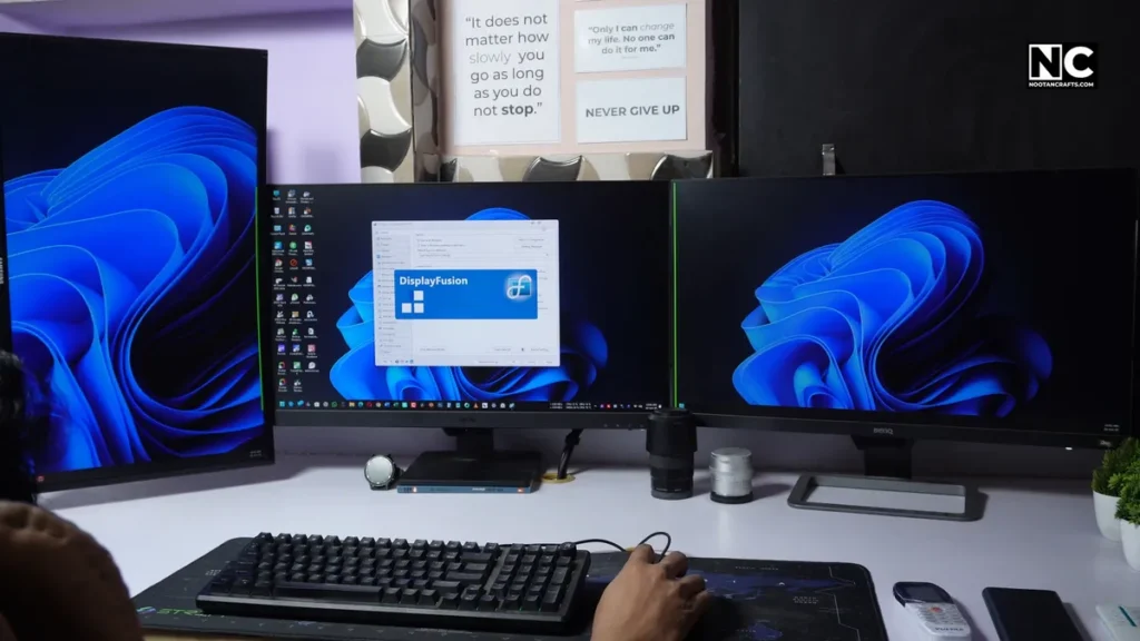 Vertical Monitor Setup tutorial