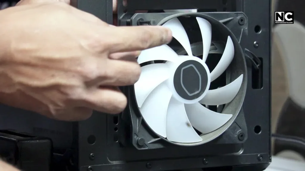 how to install fans in a pc case front panel