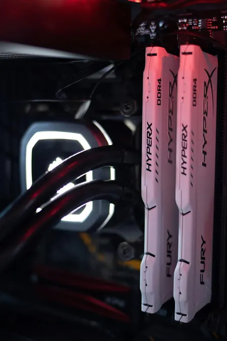 Computer RGB light on RAM