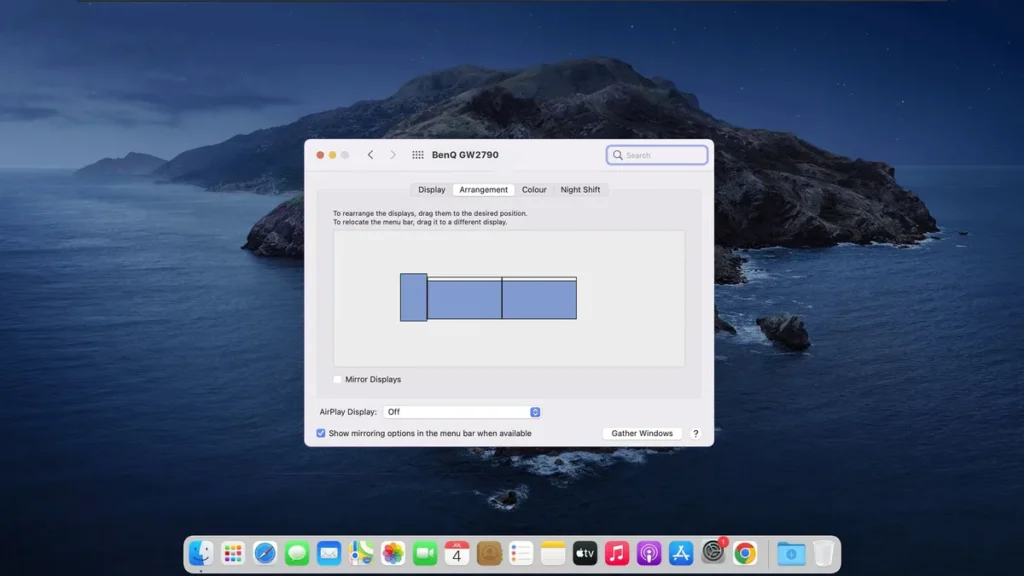 Setting up a triple monitor with a vertical monitor