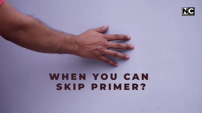 When you can skip primer