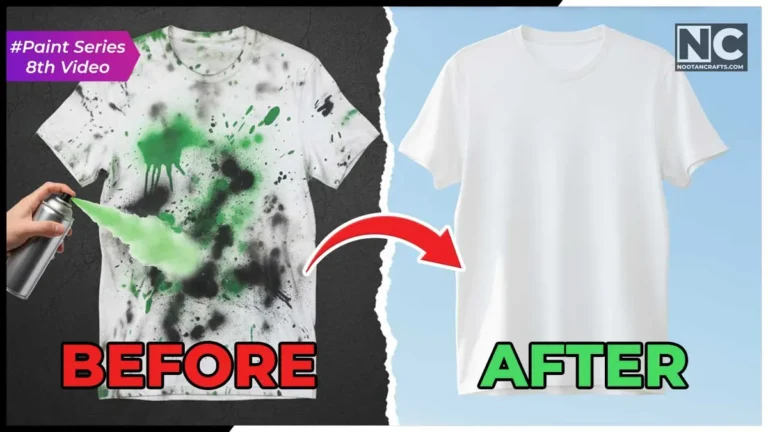 How to get spray paint out of clothes
