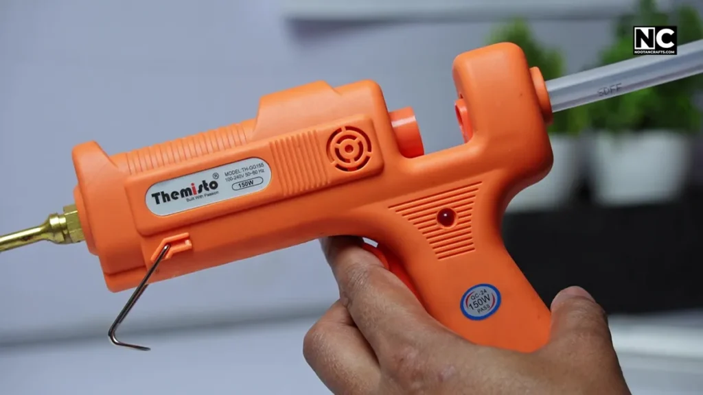 how to insert glue stick into a glue gun