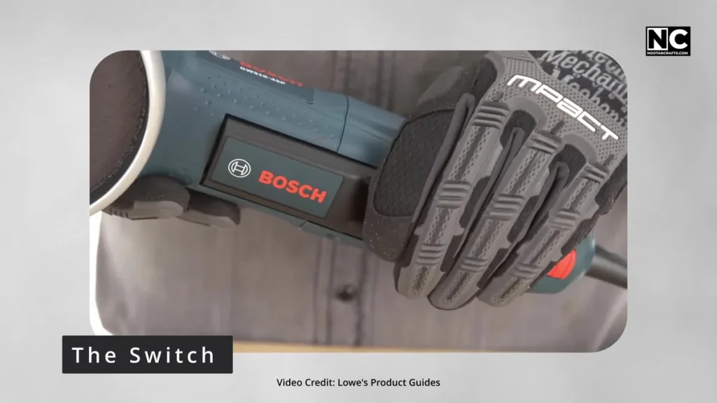 angle grinder paddle switch