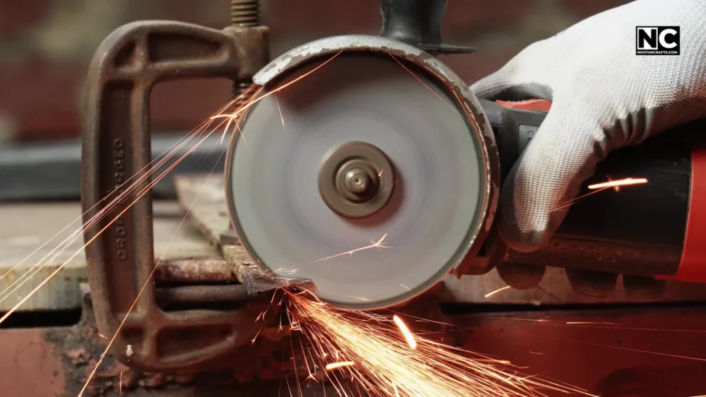 how to use an angle ginder for cutting