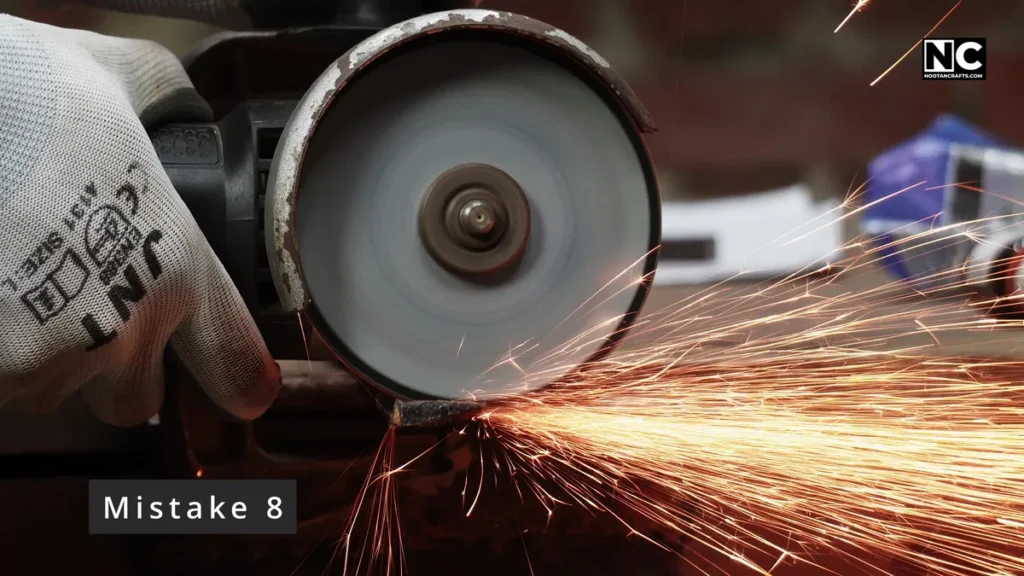 how to use an angle grinder safely
